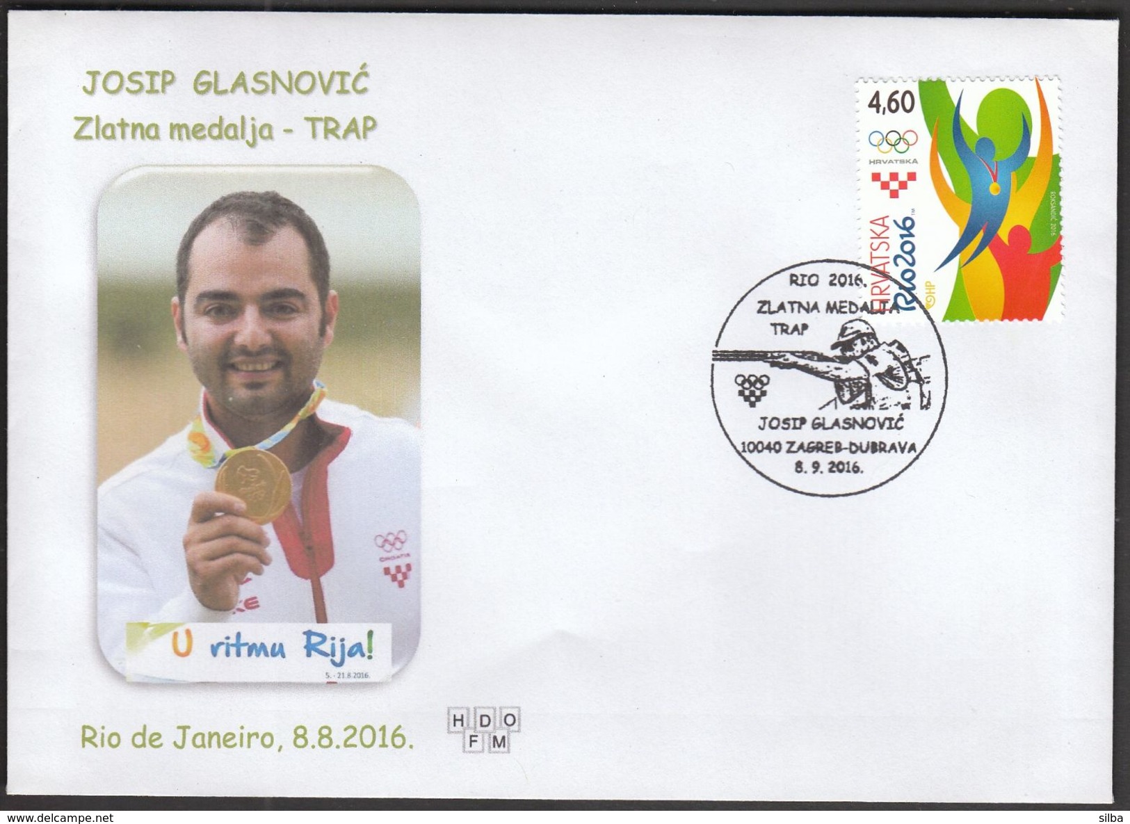 Croatia Zagreb 2016 / Olympic Games Rio De Janeiro / Shooting Trap / Gold Medal Winner / Josip Glasnovic - Summer 2016: Rio De Janeiro