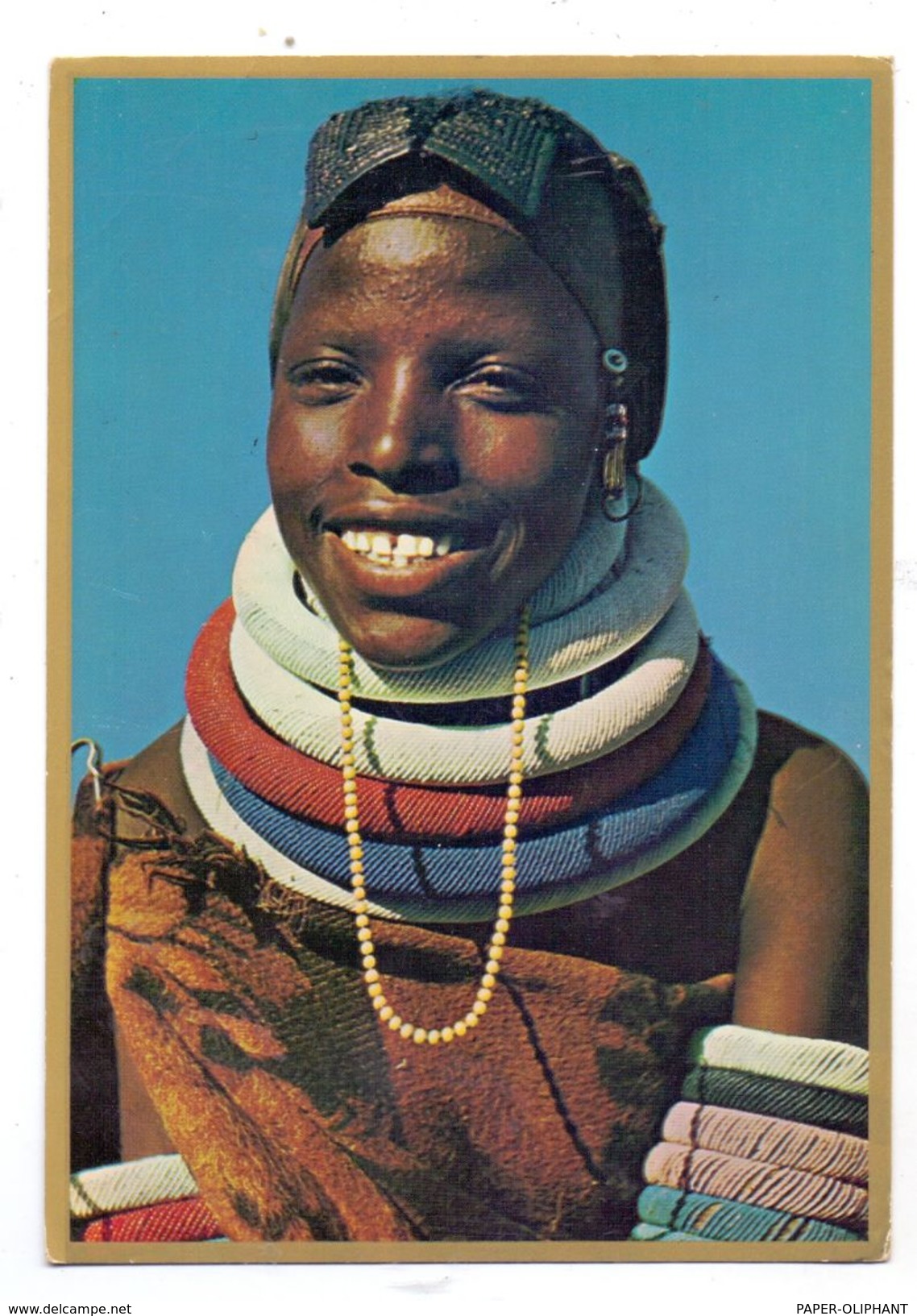 SOUTH AFRICA - Ndebele Woman, Ethnic / Völkerkunde, 1966 - Sudáfrica