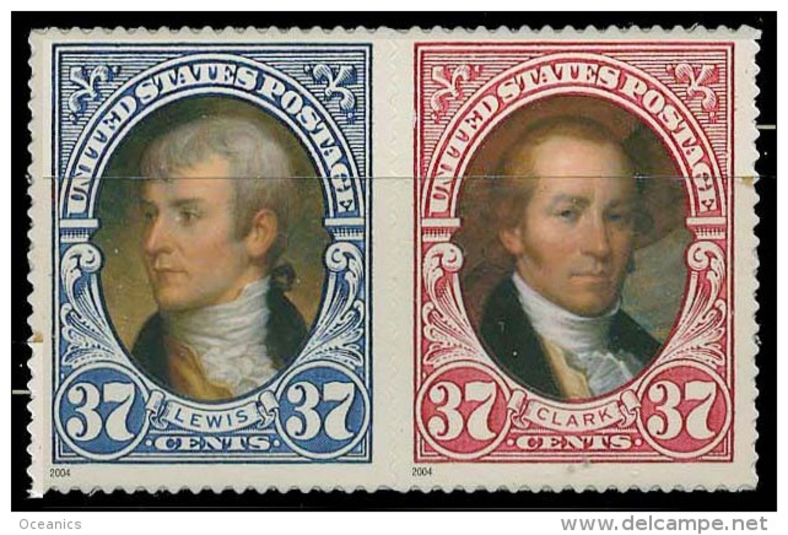 Etats-Unis / United States (Scott No.3856a - Expedition / Lewis & Clark / Expedition)+ [**] Pair - Unused Stamps