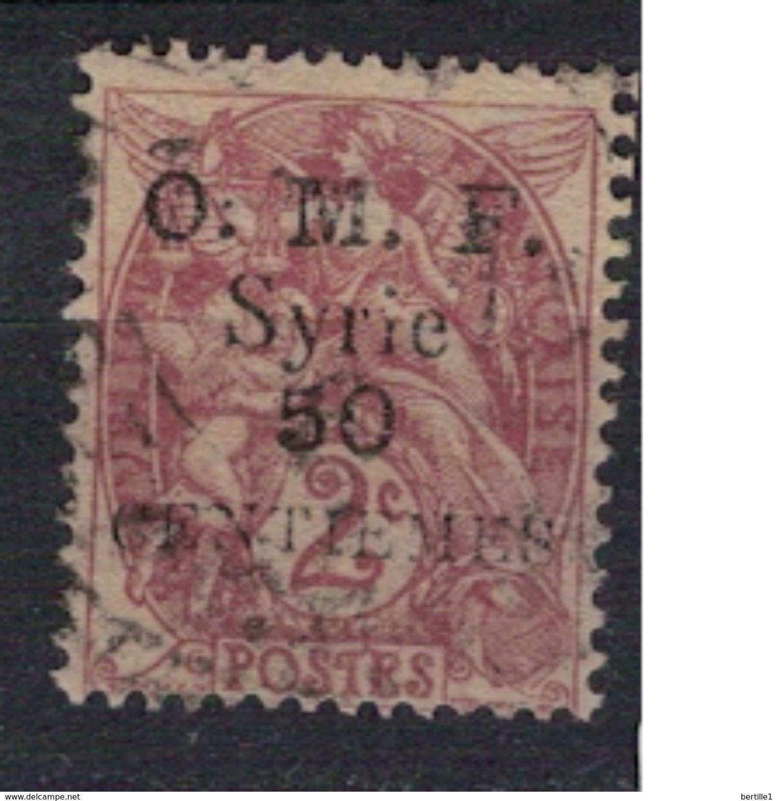 SYRIE       N°  YVERT     46    ( 1 )              OBLITERE       ( O   3769  ) - Oblitérés