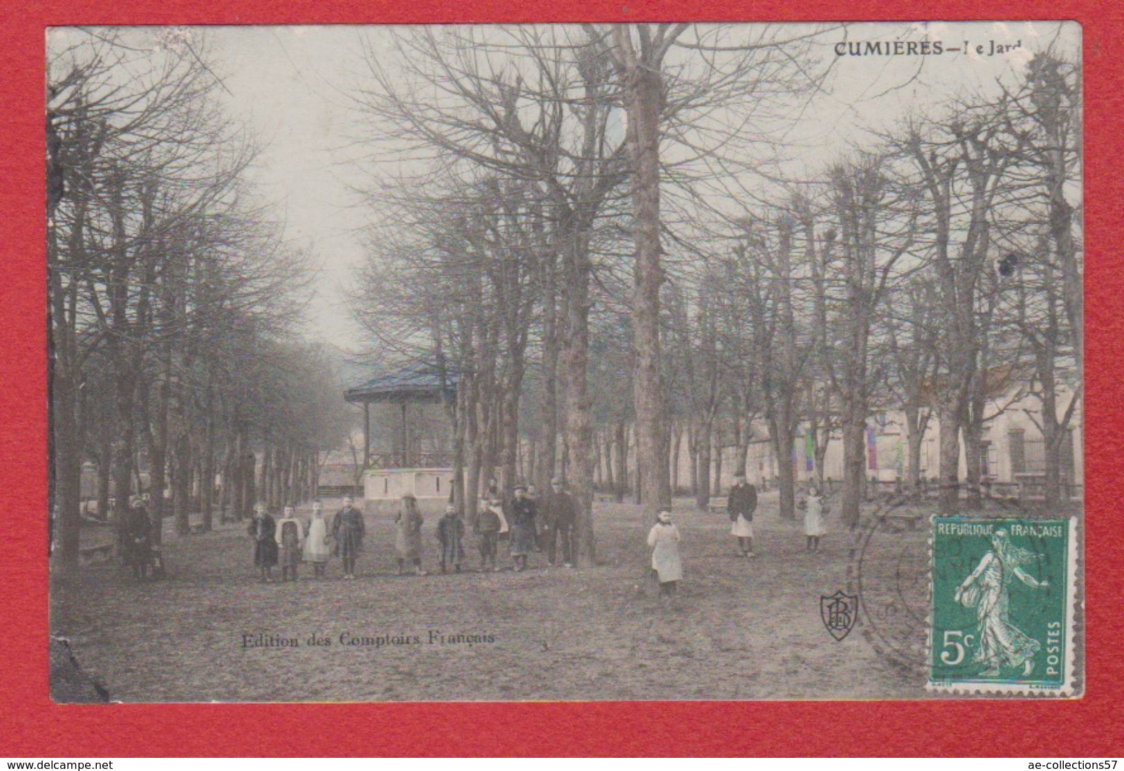 Cumières   / Le Jardin / Abimée En Bas à Gauche - Other & Unclassified