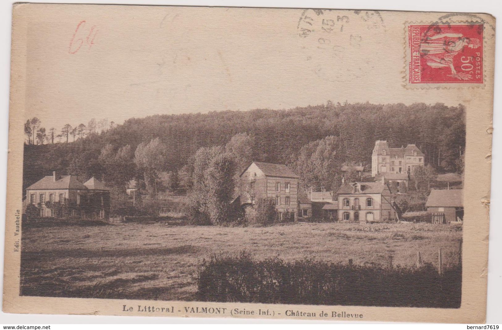 76   Valmont Chateau De Bellevue - Valmont