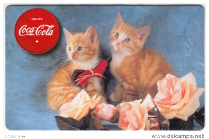 USA C-361 Prepaid  - Advertising, Food, Drink, Coca Cola, Animal, Cat - FAKE - Sonstige & Ohne Zuordnung