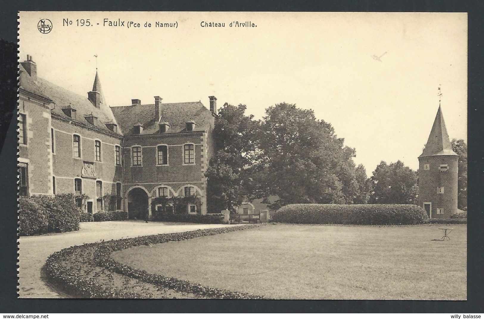 +++ CPA - FAULX - Château D'ARVILLE - Nels N° 195  // - Gesves