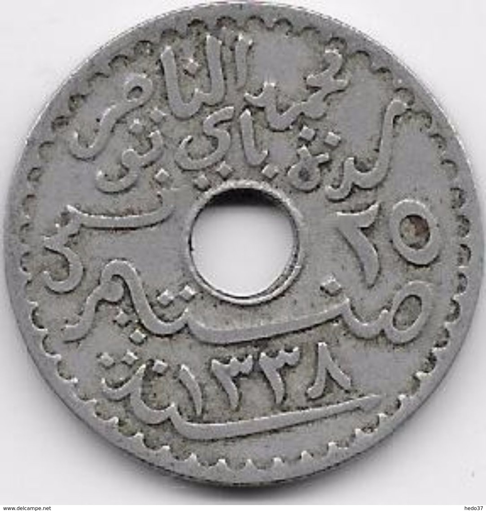 Tunisie 25 Centimes 1920 - Autres – Afrique