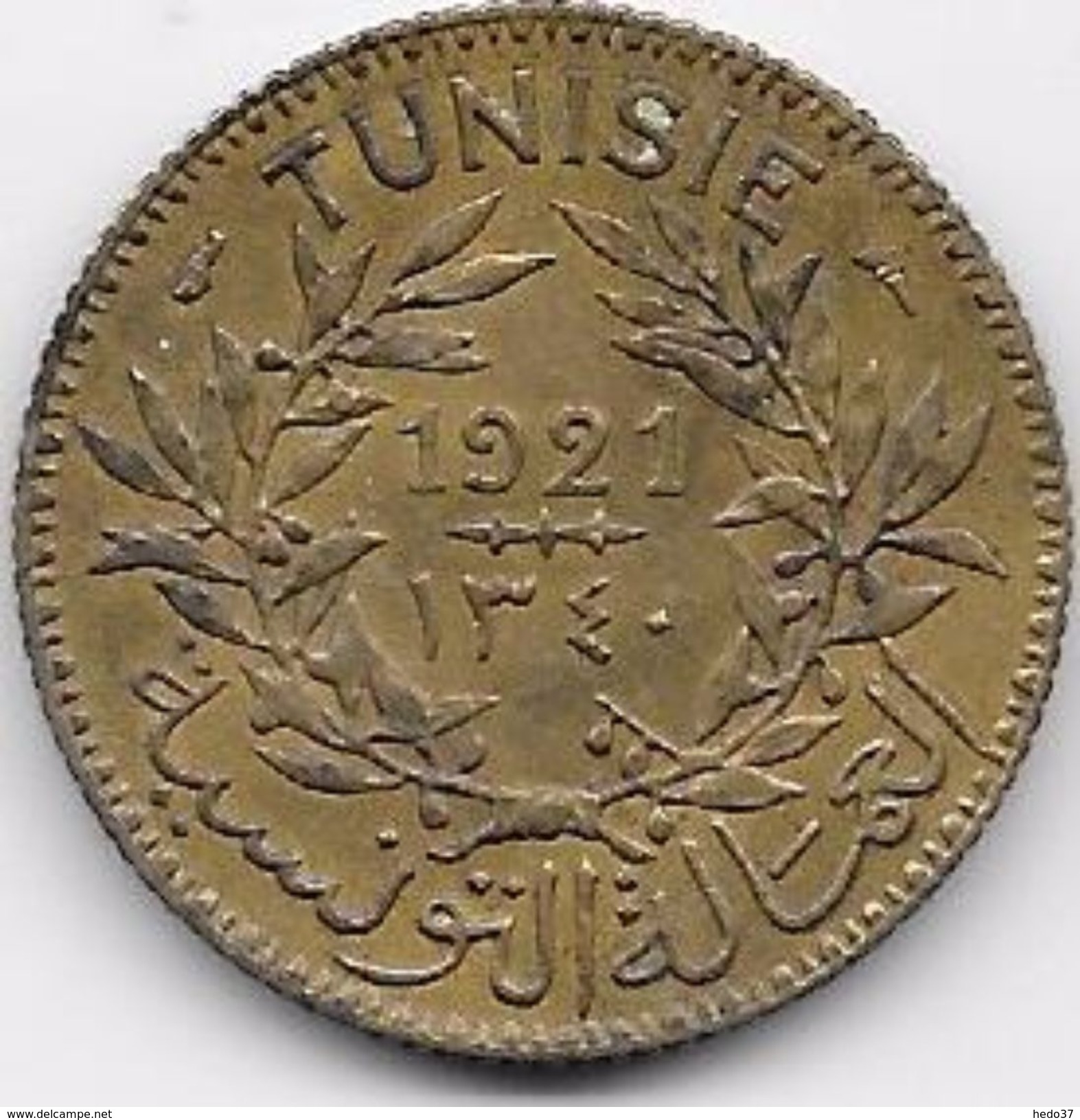 Tunisie 1 Franc 1921 - Autres – Afrique