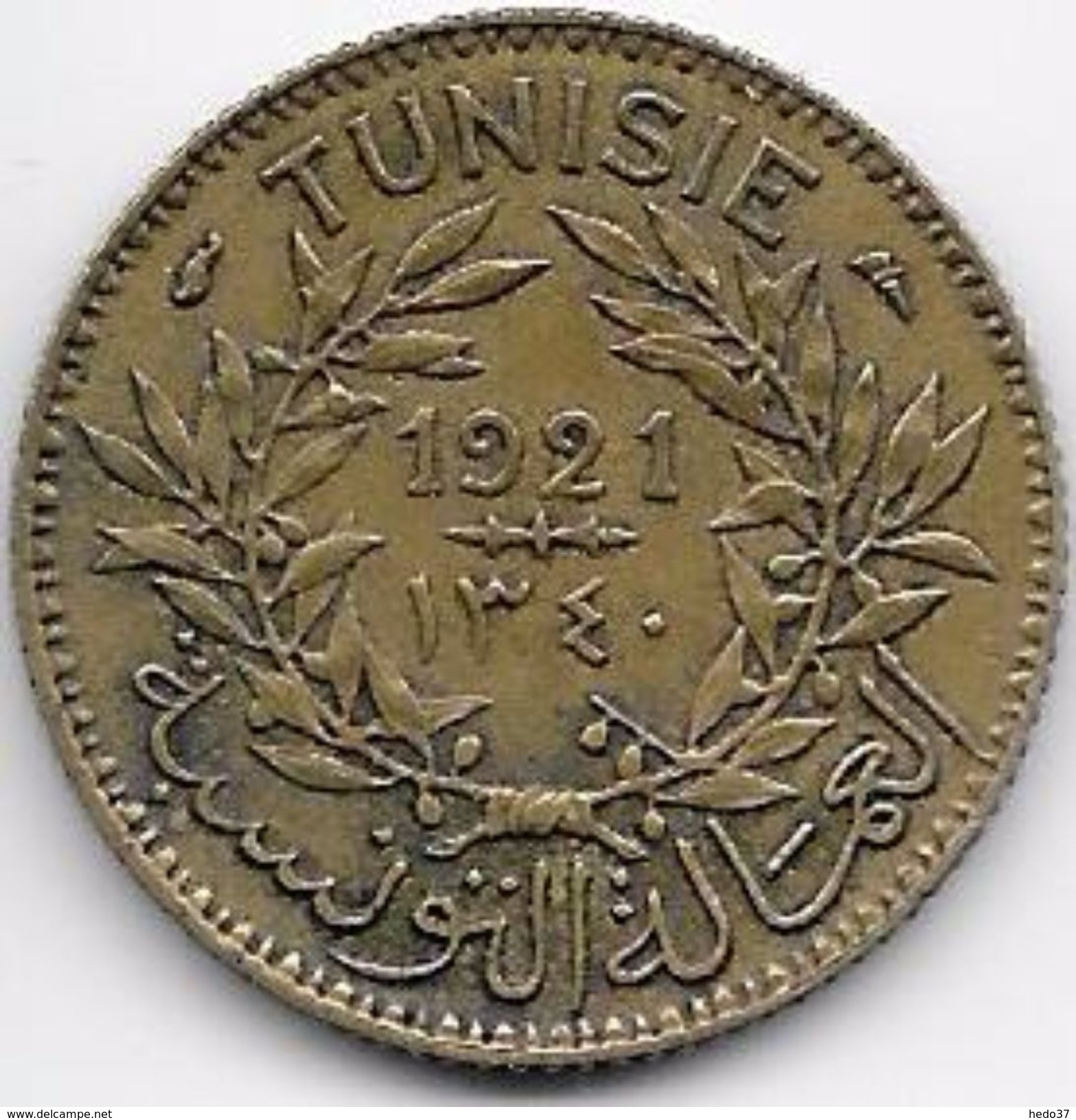 Tunisie 1 Franc 1921 - Autres – Afrique