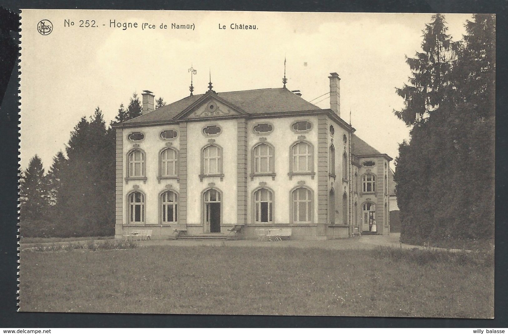 +++ CPA - HOGNE - Château - Nels N° 252   // - Somme-Leuze