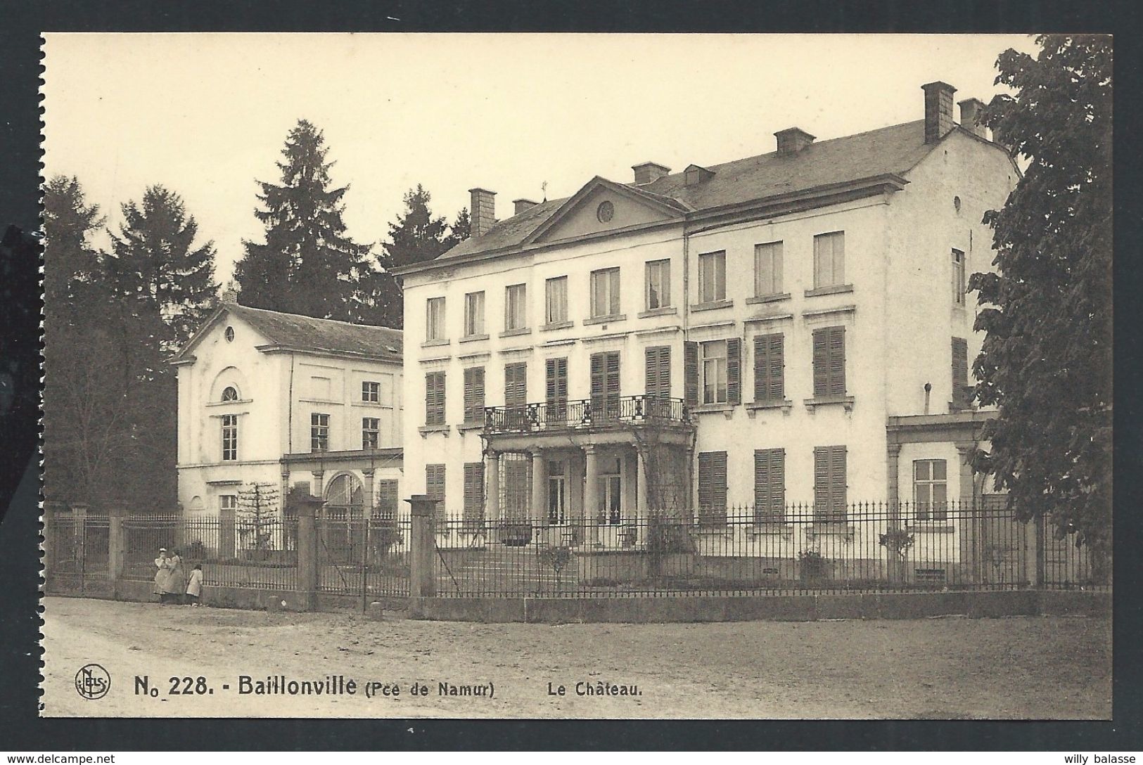 +++ CPA - BAILLONVILLE - Château - Nels N° 228   // - Somme-Leuze