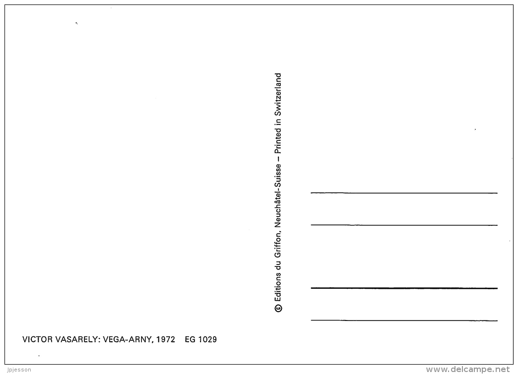 ILLUSTRATEUR  VICTOR VASARELY  VEGA - ARNY - Autres & Non Classés