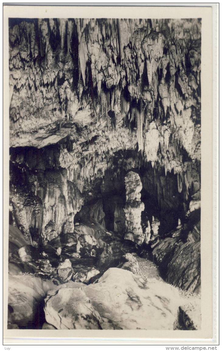 Grotte Di POSTUMIA Presso Trieste,  La Grande Colonna Nel Tartaro , 1925 - Slovénie