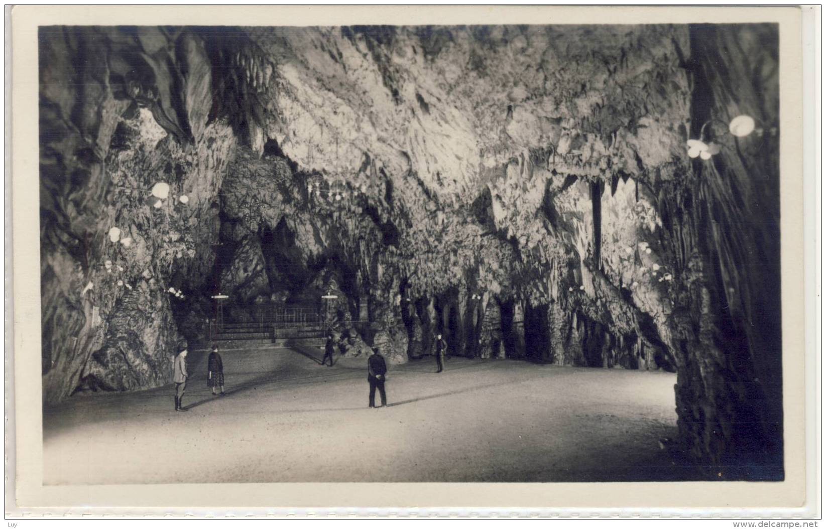 Grotte Di POSTUMIA Presso Trieste, La Sala Da Ballo    1925 - Eslovenia