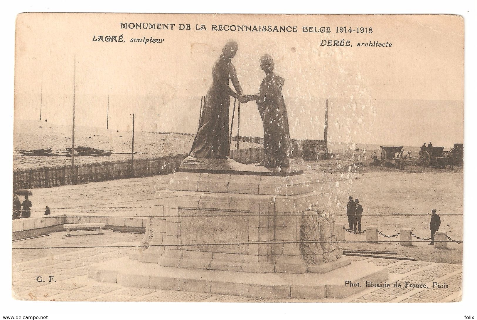 Le Havre - Monument De La Reconnaisance Belge 1914-1918 - Non Classés