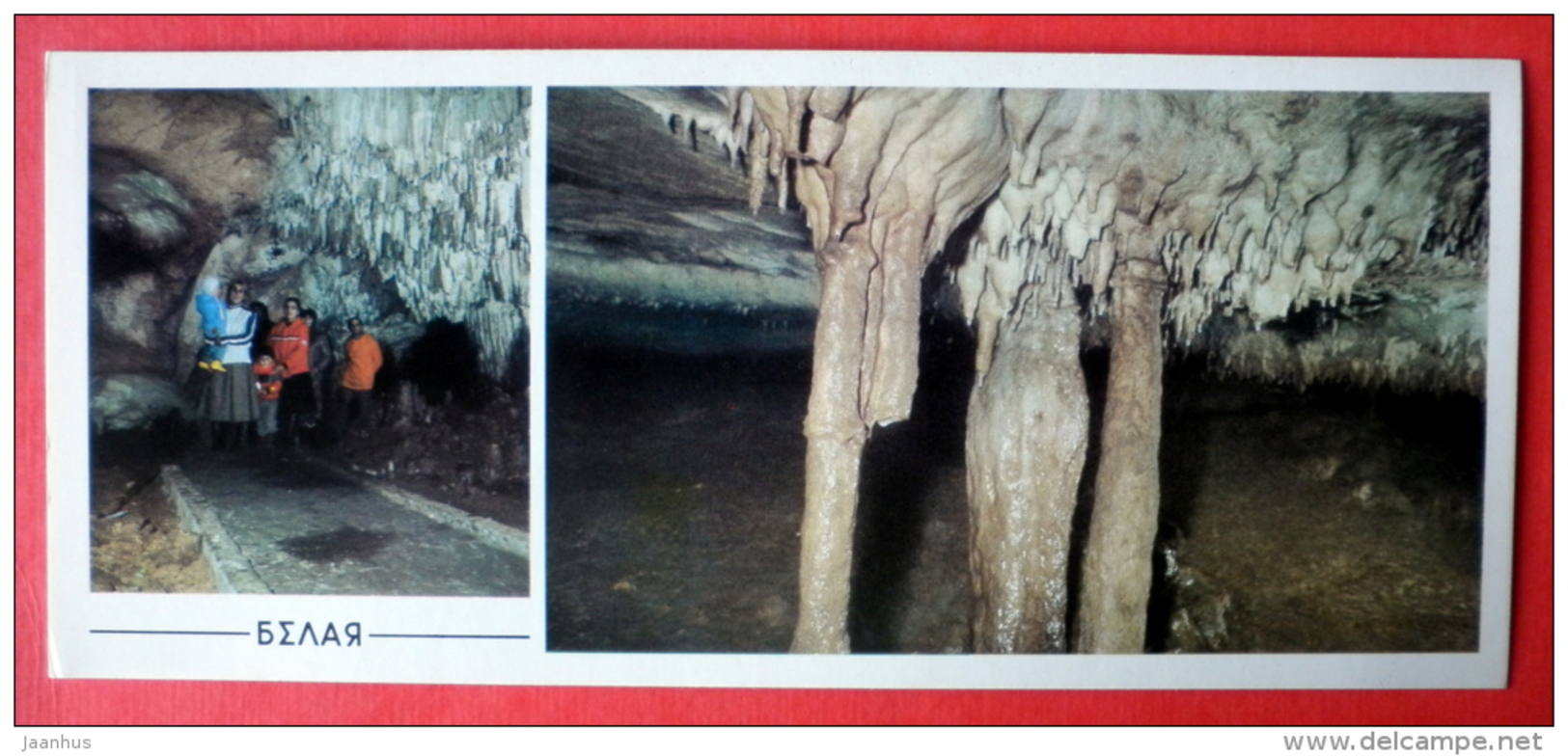 Belaya Cave - Caves Of Ancient Colchis - Kutaisi - 1988 - USSR Georgia - Unused - Géorgie