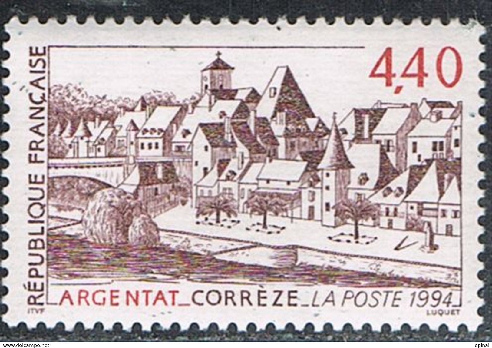 FRANCE : N° 2894 ** (Argentat -Corrèze-) - PRIX FIXE - - Neufs