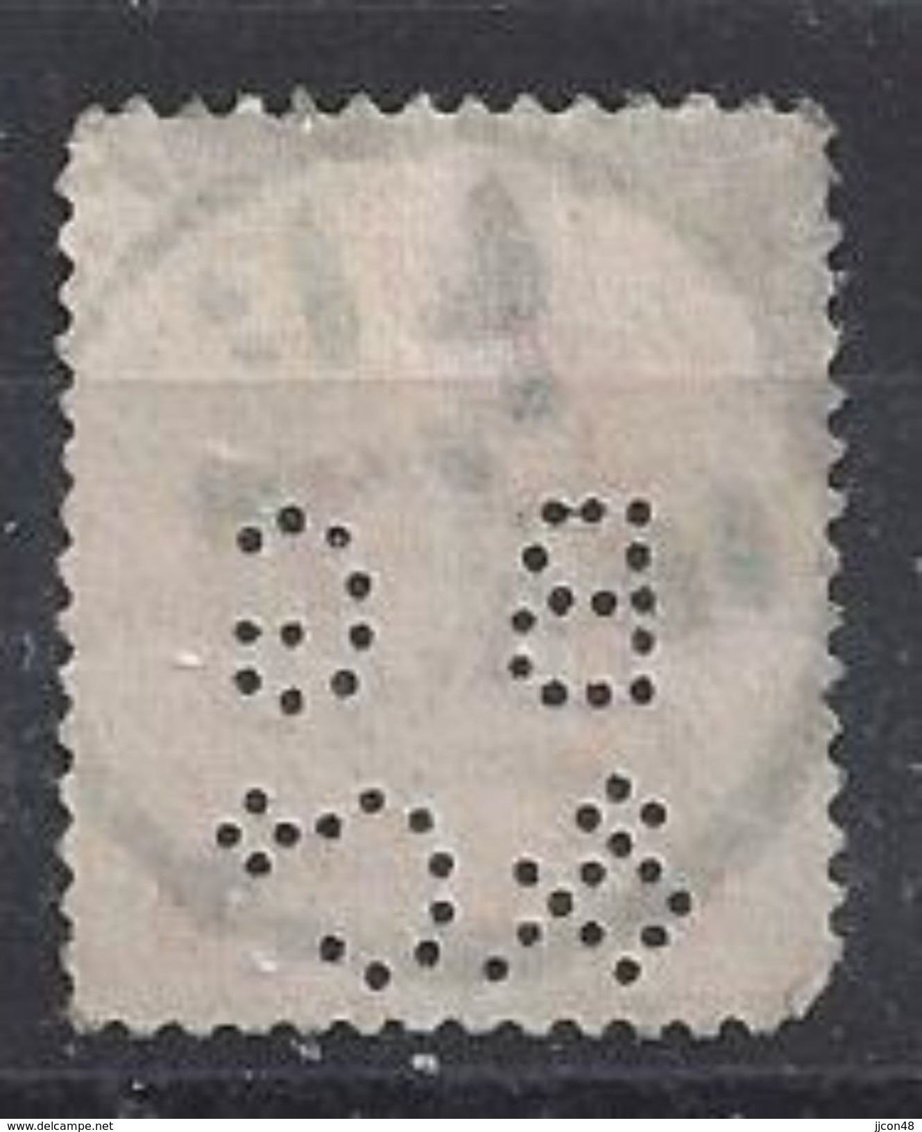 GB 1902 KE VII. 1d (o) SG.219. Mi.104. (perfin. B G & Co) - Gezähnt (perforiert)