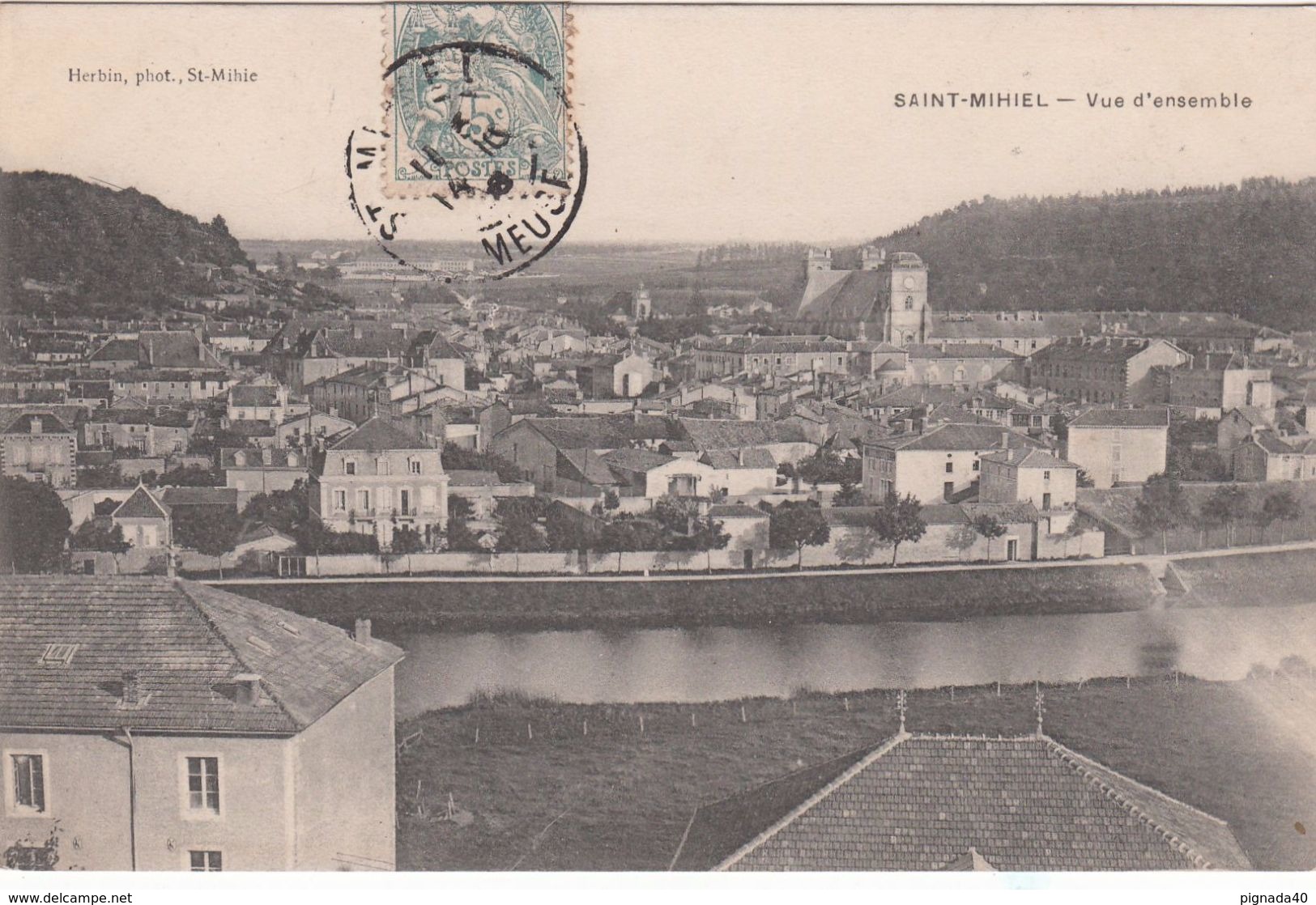 Cp , 55 , SAINT-MIHIEL , Vue D'ensemble - Saint Mihiel