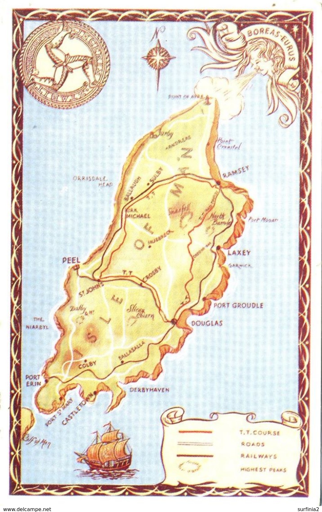 MAPS - ISLE OF MAN - Maps