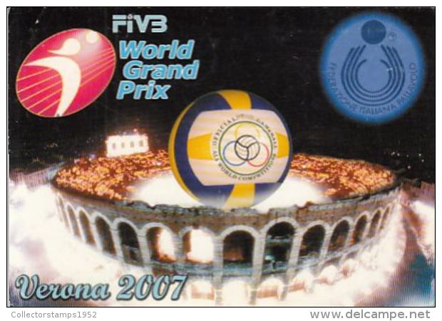 65668- VERONA'07 WORLD VOLLEYBALL CHAMPIONSHIP, ARENA, PANORAMA BY NIGHT - Volleyball