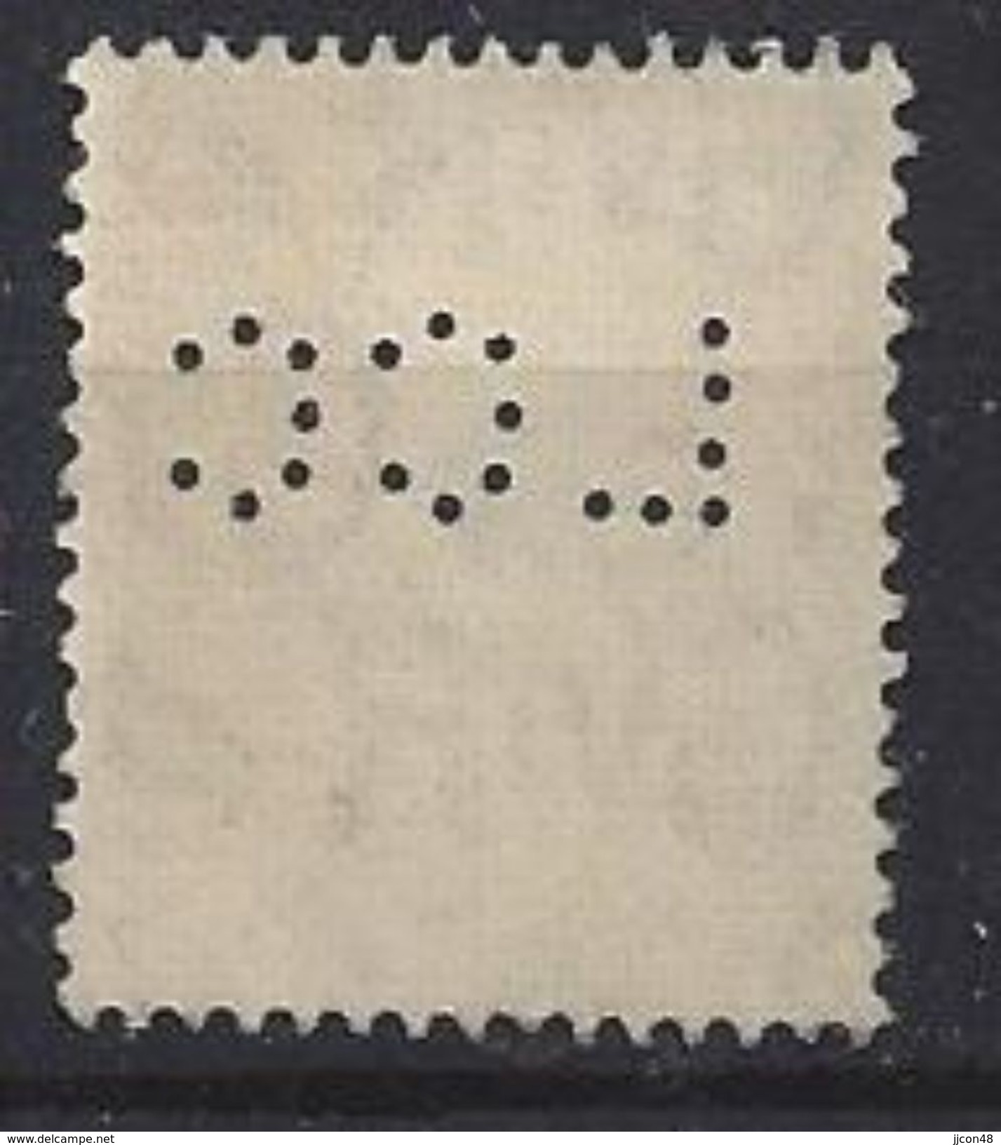 GB 1941  KG VI. 1d (o) SG.486. Mi.222. (perfin.LCC) - Gezähnt (perforiert)