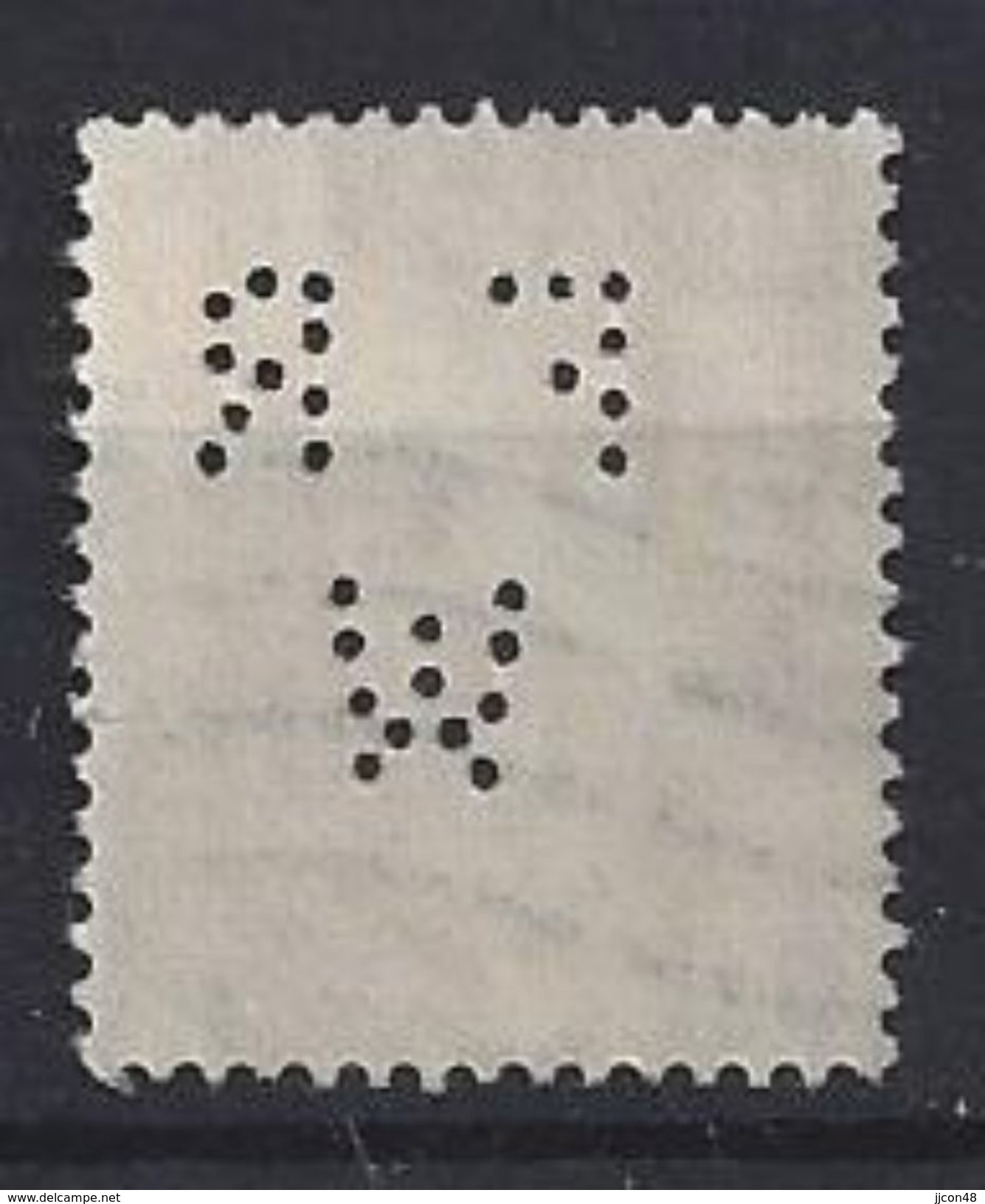 GB 1941  KG VI. 1d (o) SG.486. Mi.222. (perfin.FR W) - Perfins