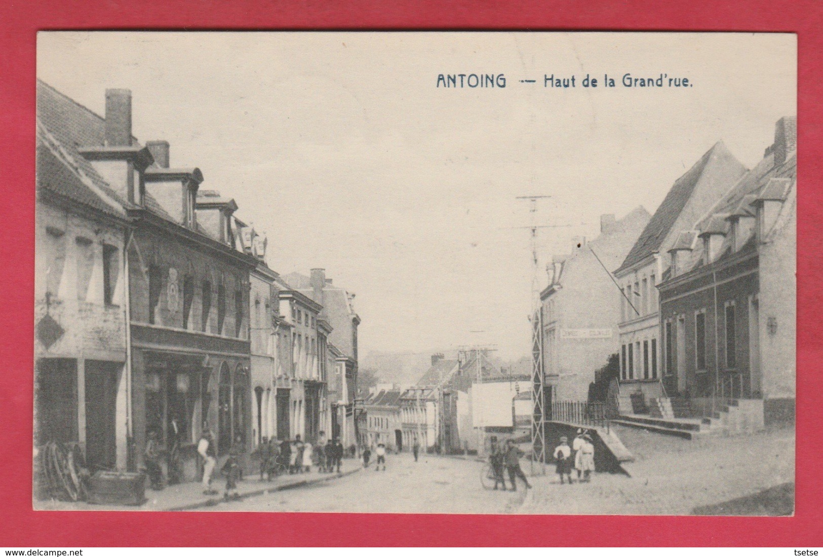 Antoing- Haut De La Grand'rue - 1919 ( Voir Verso ) - Antoing