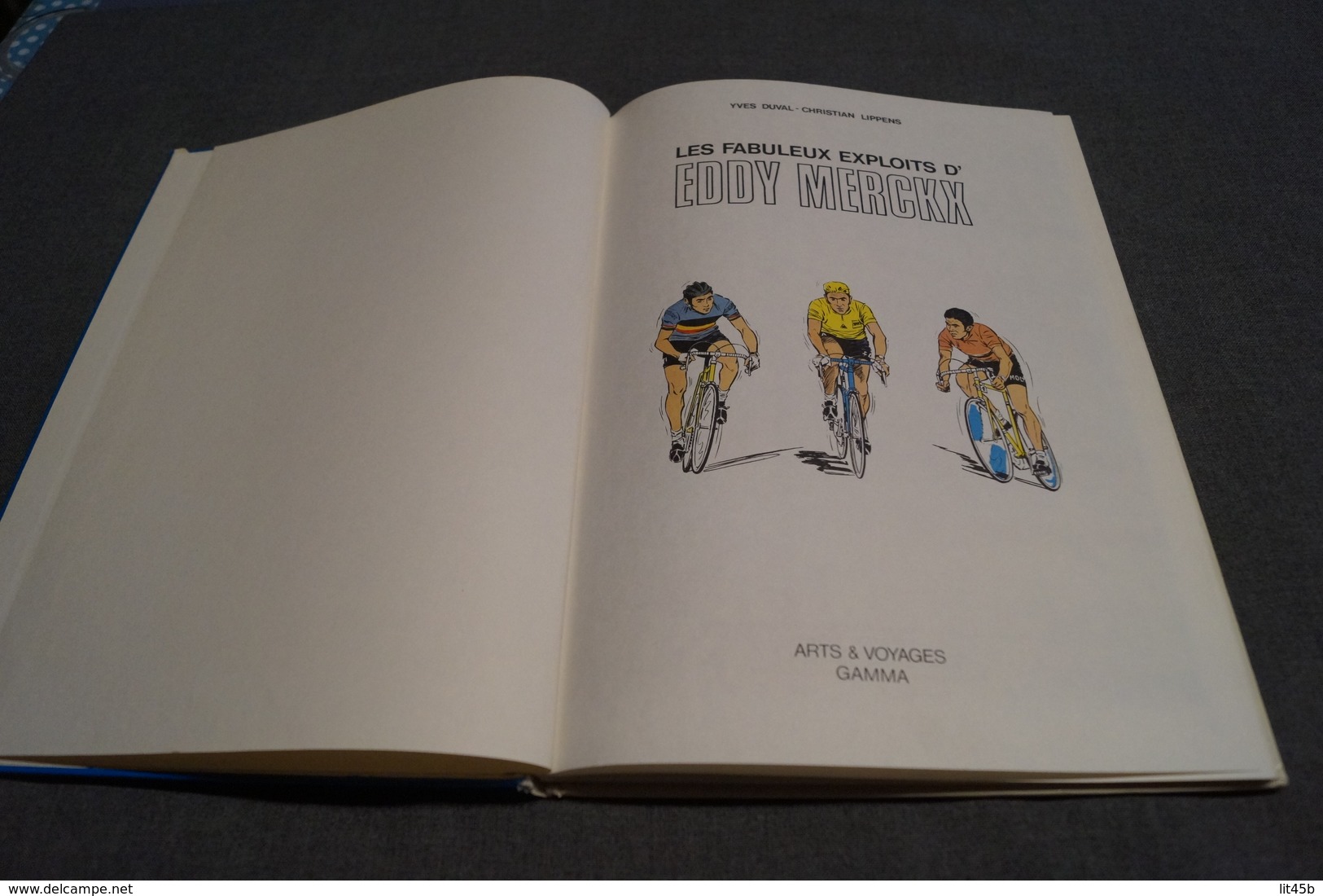 Cyclisme,Eddy Merckx,BD Ancienne édition Originale 1973,les Fabuleux Exploits D'Eddy Merckx,cycliste Belge - Cyclisme