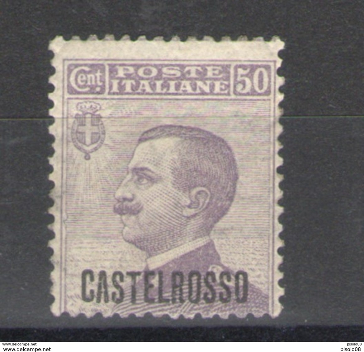 CASTELROSSO 1922 SOP.TI  50 C. ** MNH - Castelrosso