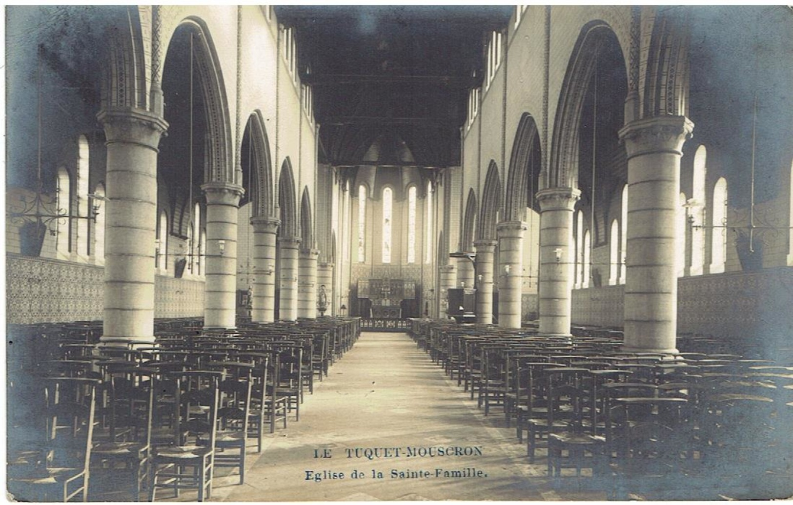 MOUSCRON - LE TUQUET - Eglise De La Sainte Famille - Intérieur - Mouscron - Möskrön