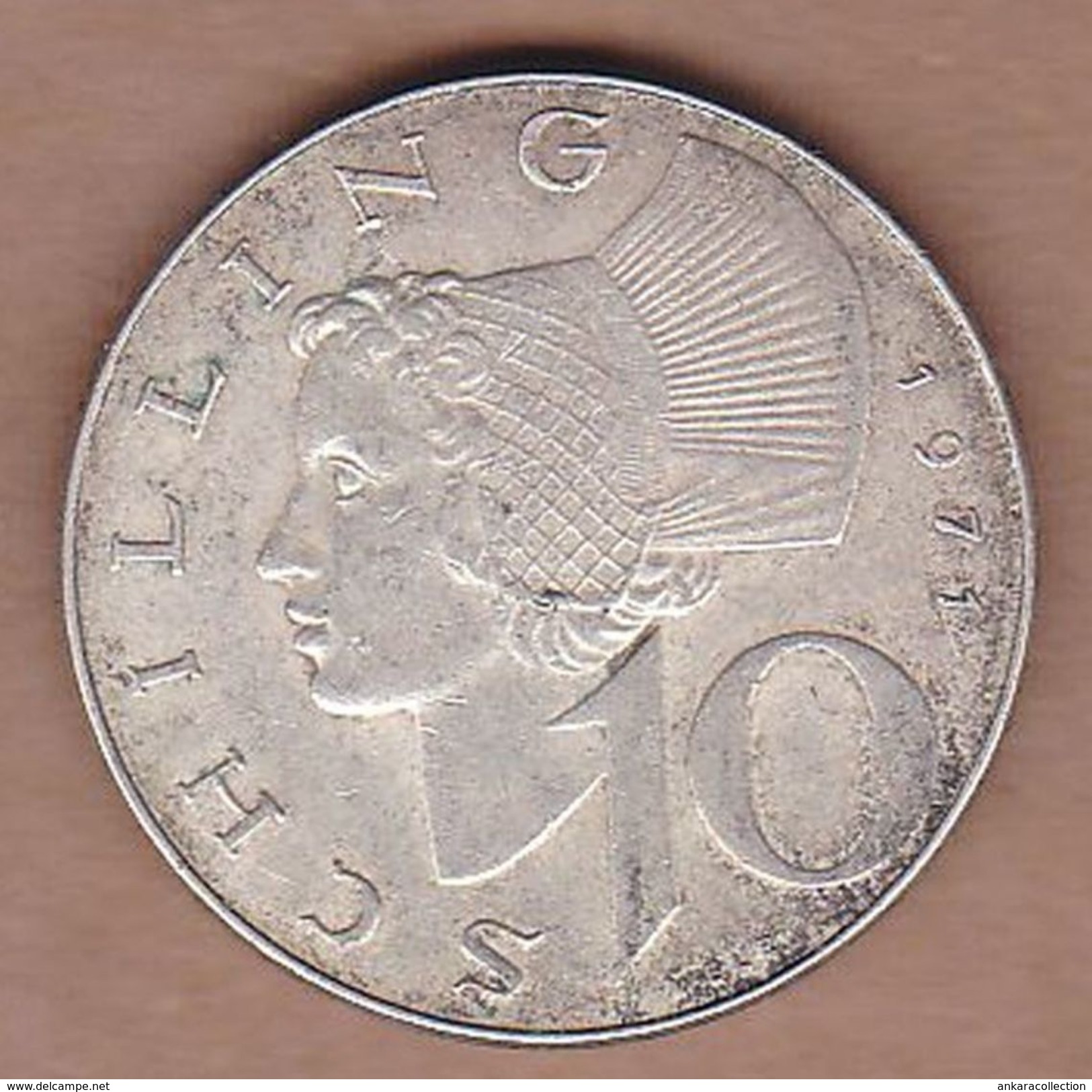 AC - AUSTRIA 1971 10 SCHILLING SILVER COIN KM#2882 - Austria