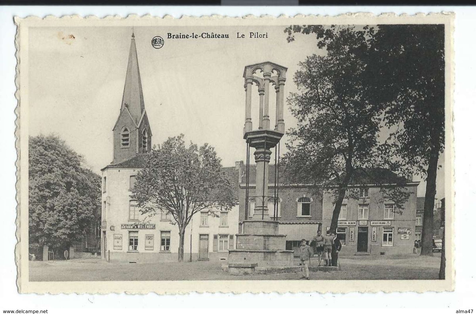 Braine-le-Château - Le Pilori Animé Et Quelques Maisons - N'a Pas Circulé - Edit. Dehaen Henri - Braine-le-Chateau