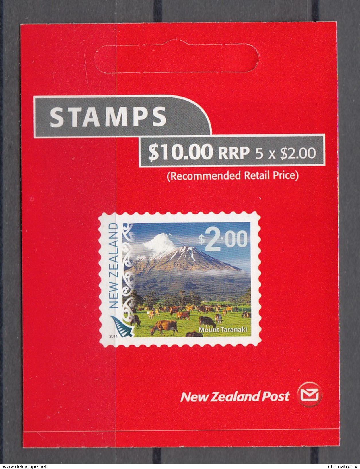 New Zealand 2014 - Scenic Definitives - Self-Adhesive Booklet - MNH ** - Carnets