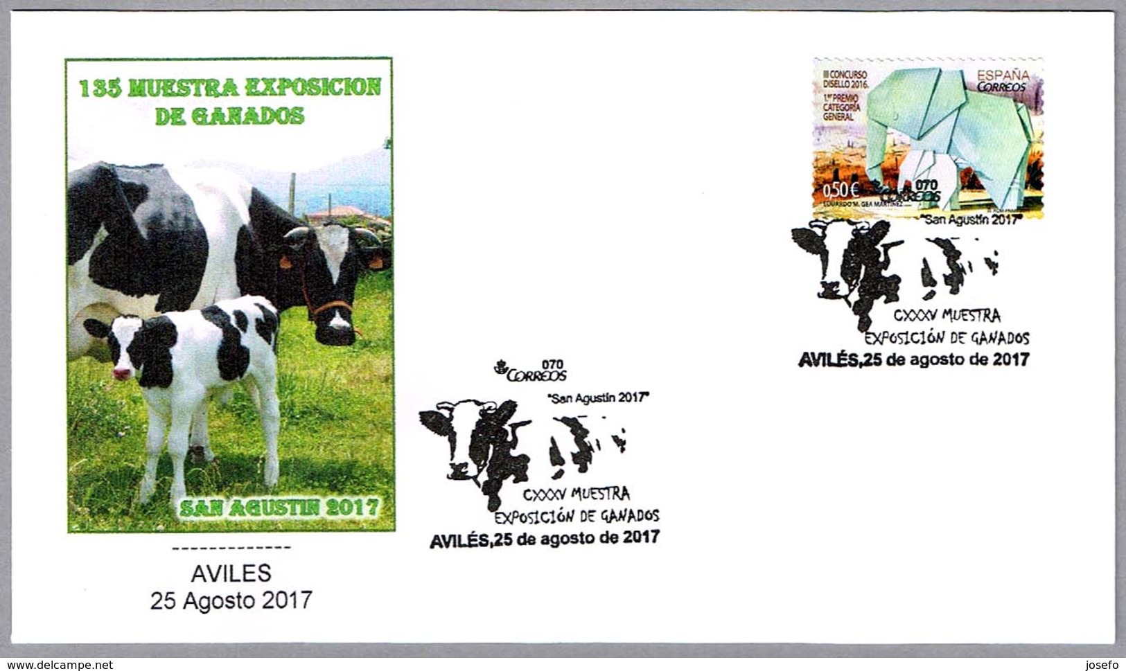 135 EXPOSICION DE GANADOS - 135th Livestock Contest. Vaca - Cow. Aviles, Asturias, 2017 - Agriculture