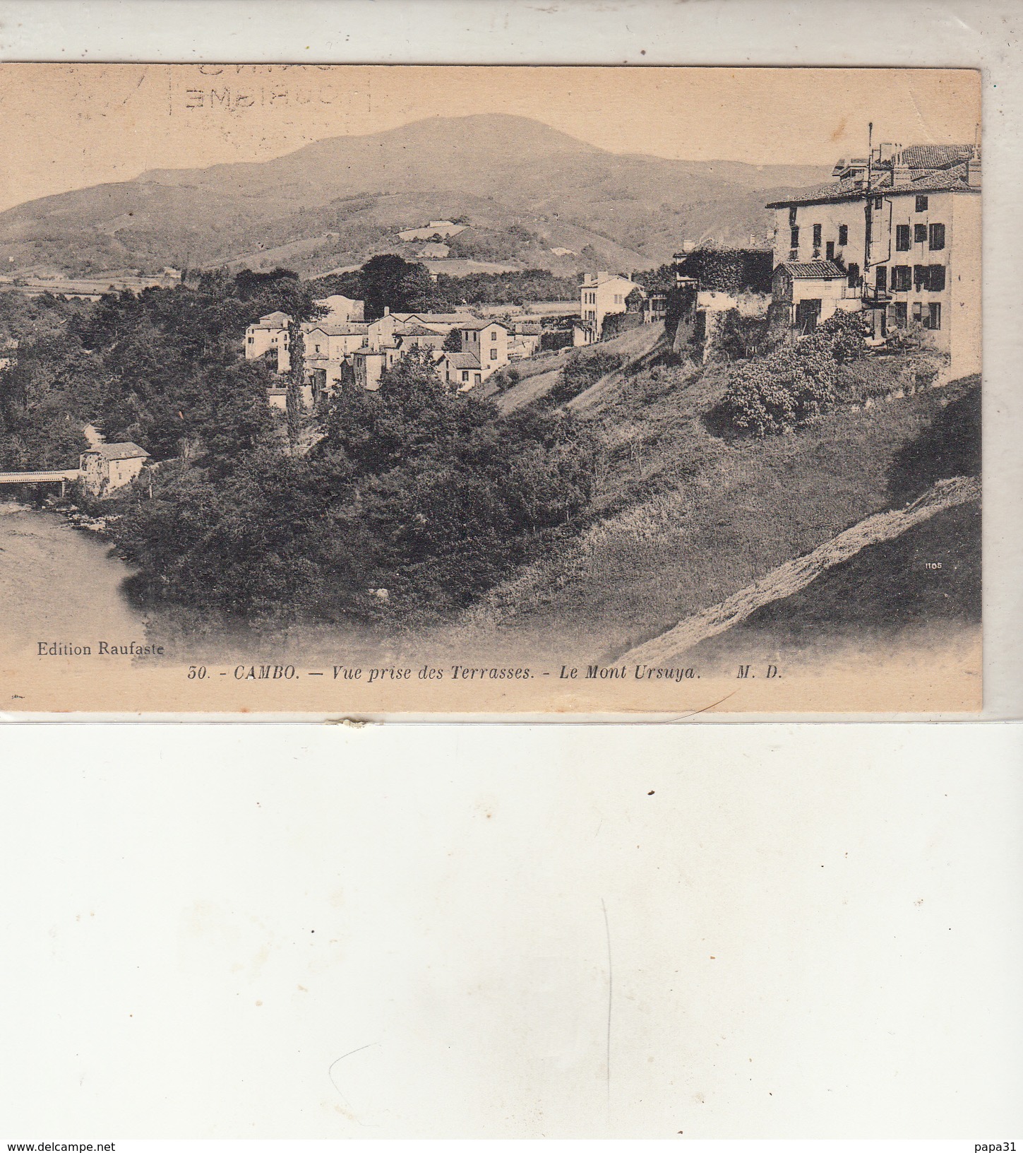 64 - CAMBO  -Vue Prise Des Terrasses - Cambo-les-Bains