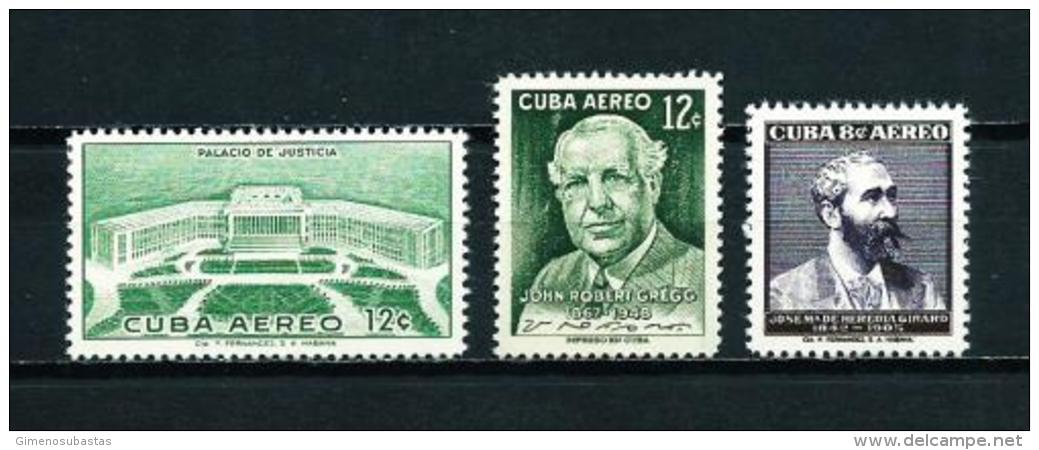 Cuba  N&ordm; Yvert  A-164/6  En Nuevo - Posta Aerea