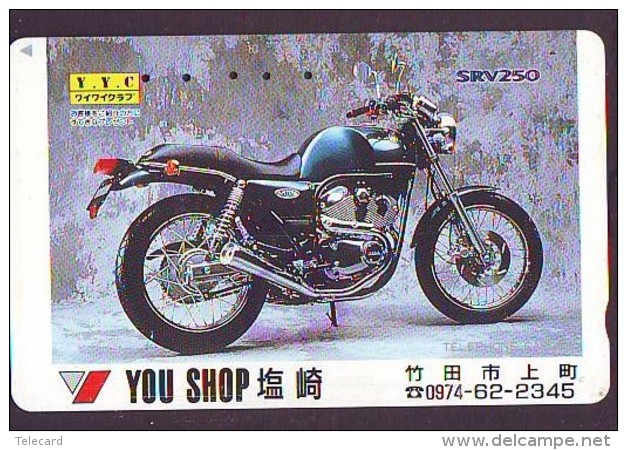 Télécarte Japon * MOTOR  * (1744)  Phonecard Japan * TELEFONKARTE * MOTORBIKE * - Motos