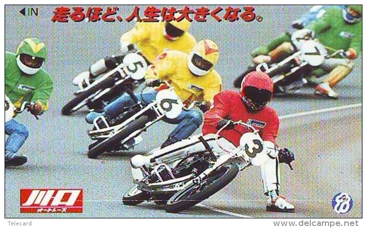 Télécarte Japon * MOTOR  * (1750)  Phonecard Japan * TELEFONKARTE * MOTORBIKE * - Motos