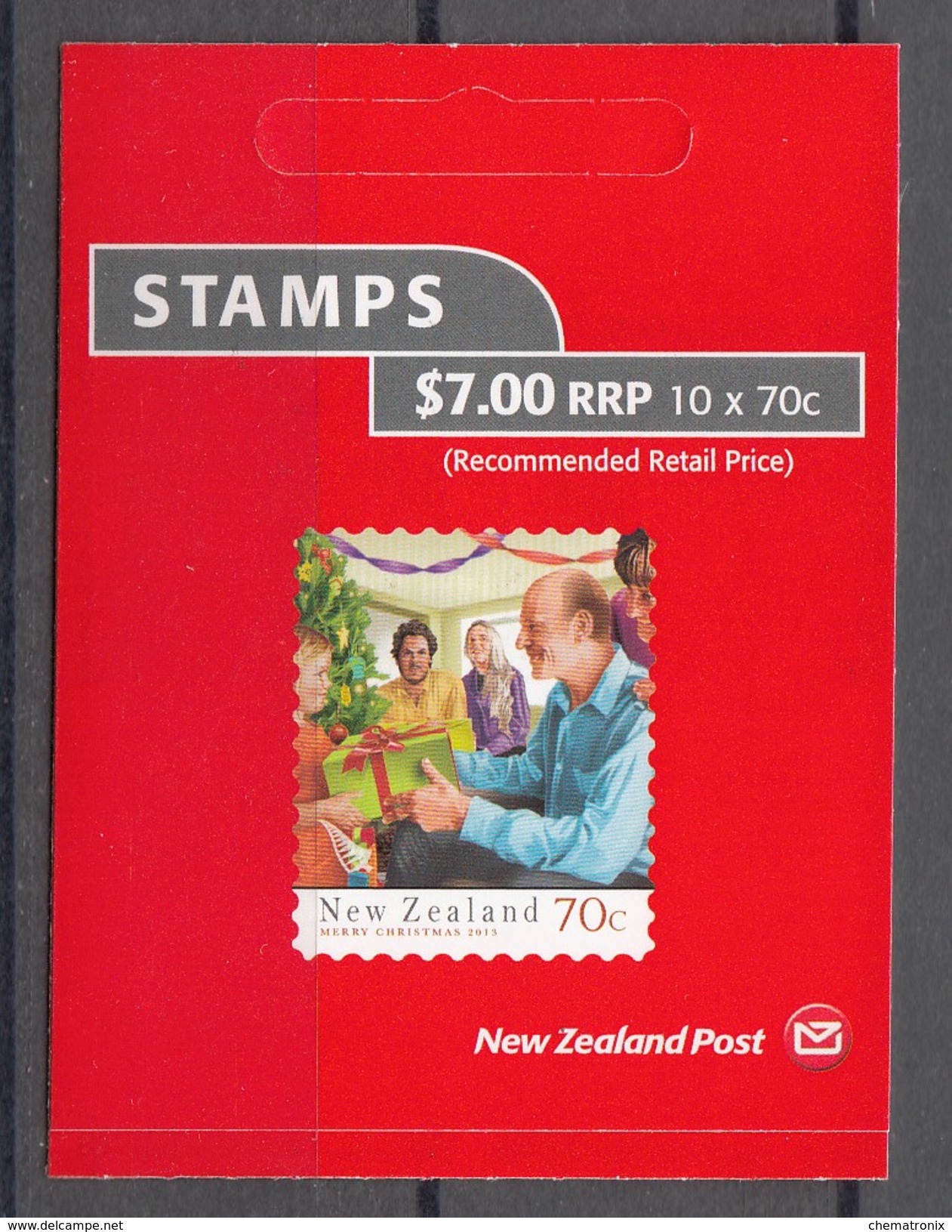 New Zealand 2013 - Christmas - Self-Adhesive Booklet - MNH ** - Booklets