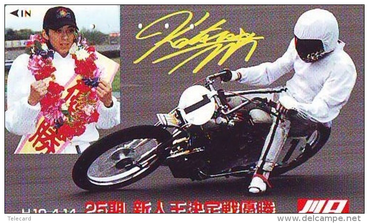 Télécarte Japon * MOTOR  * (1753)  Phonecard Japan * TELEFONKARTE * MOTORBIKE * - Motos