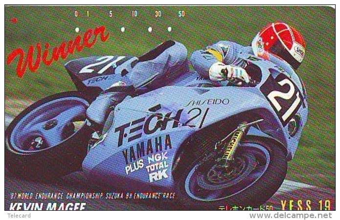 Télécarte Japon * MOTOR  * (1757)  Phonecard Japan * TELEFONKARTE * MOTORBIKE * - Motos