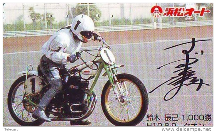 Télécarte Japon * MOTOR  * (1761)  Phonecard Japan * TELEFONKARTE * MOTORBIKE * - Motorfietsen