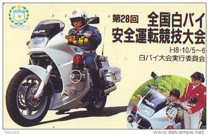 Télécarte Japon * MOTOR  * (1805)  Phonecard Japan * TELEFONKARTE * MOTORBIKE * - Motos