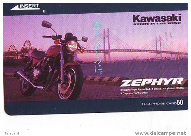 Télécarte Japon * MOTOR  * (1804)  Phonecard Japan * TELEFONKARTE * MOTORBIKE * - Motorräder