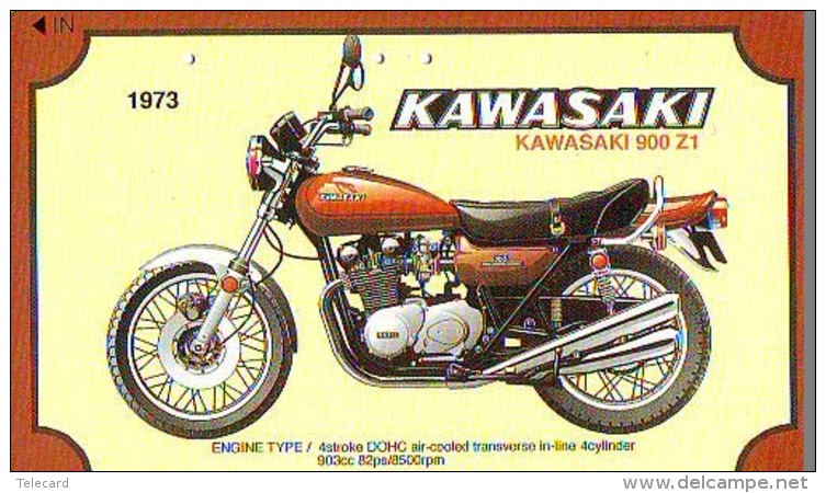 Télécarte Japon * MOTOR  * (1813)  Phonecard Japan * TELEFONKARTE * MOTORBIKE * - Motorbikes