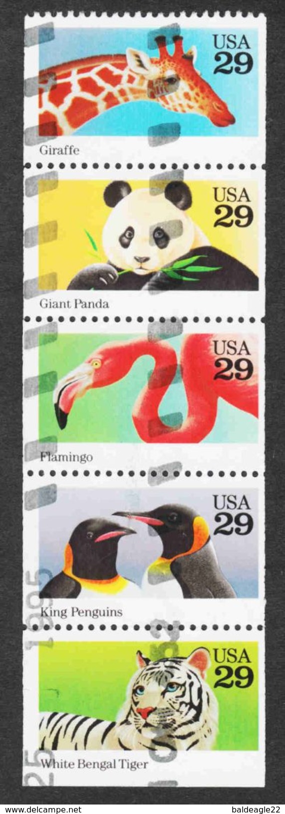 United States - Scott #2709a Used - Booklet Pane - 3. 1981-...