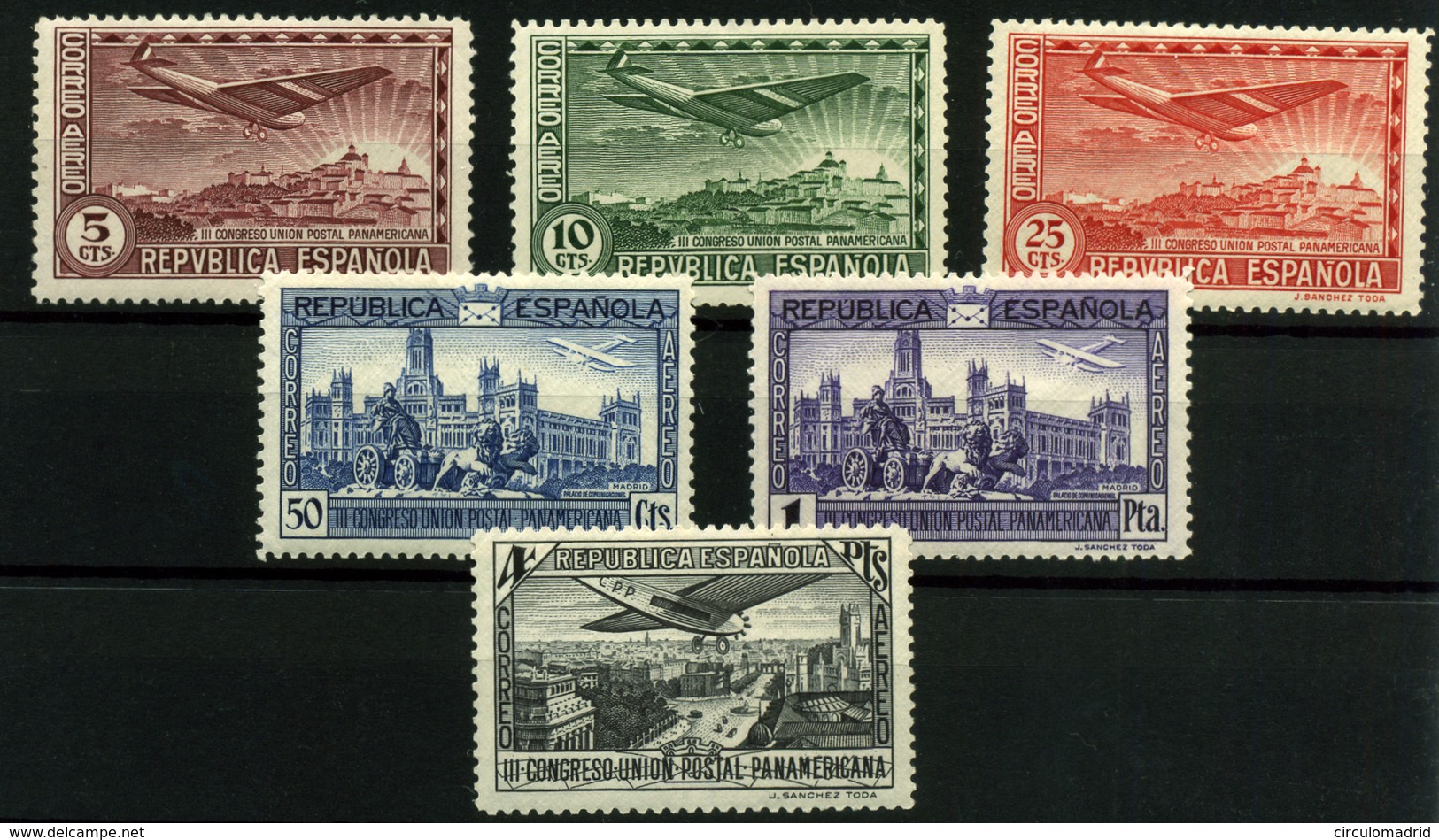 España Nº 614/19. Año 1931 - Unused Stamps