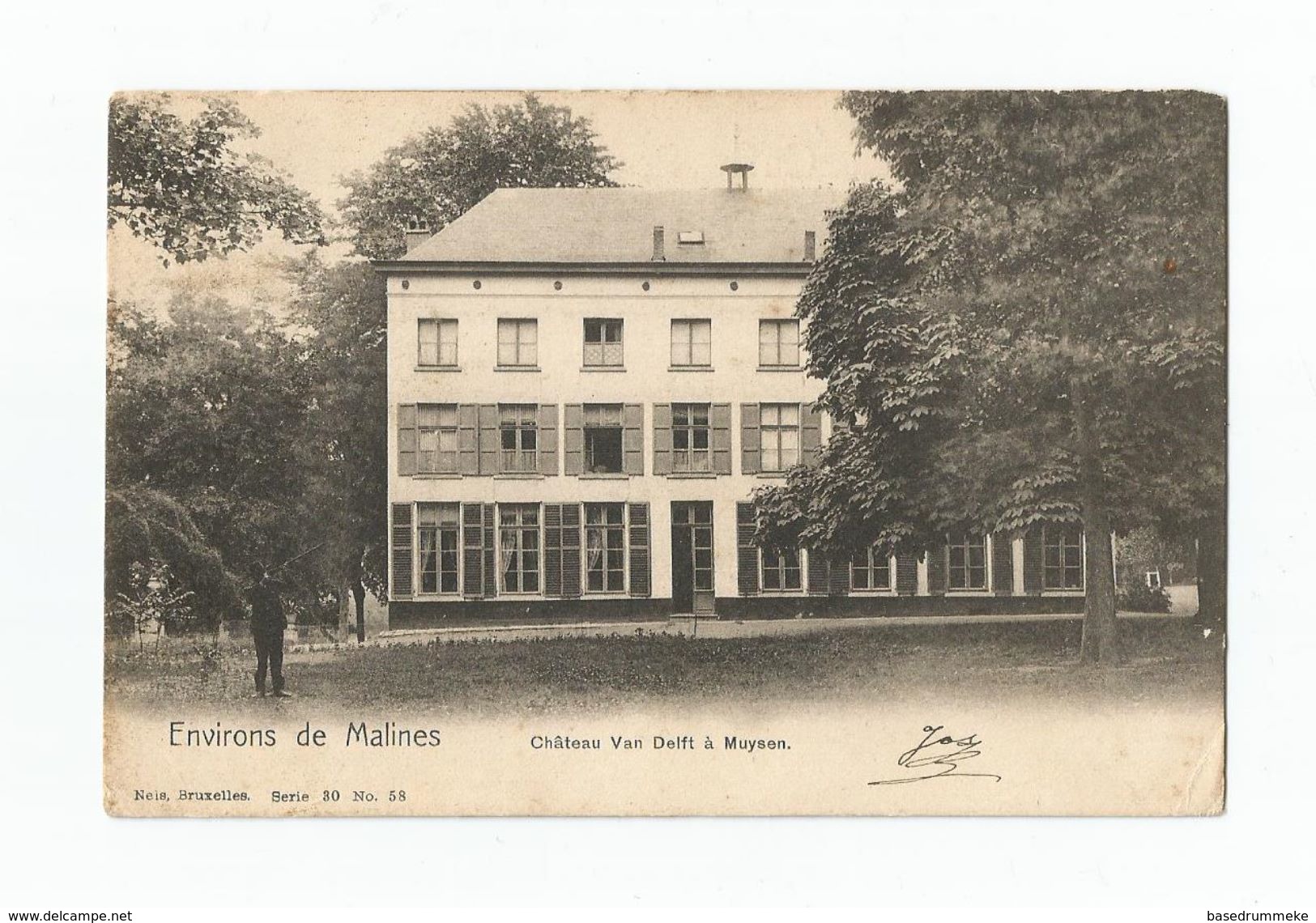 Environs De Malines   Château Van Delft à Muysen (1910). - Mechelen