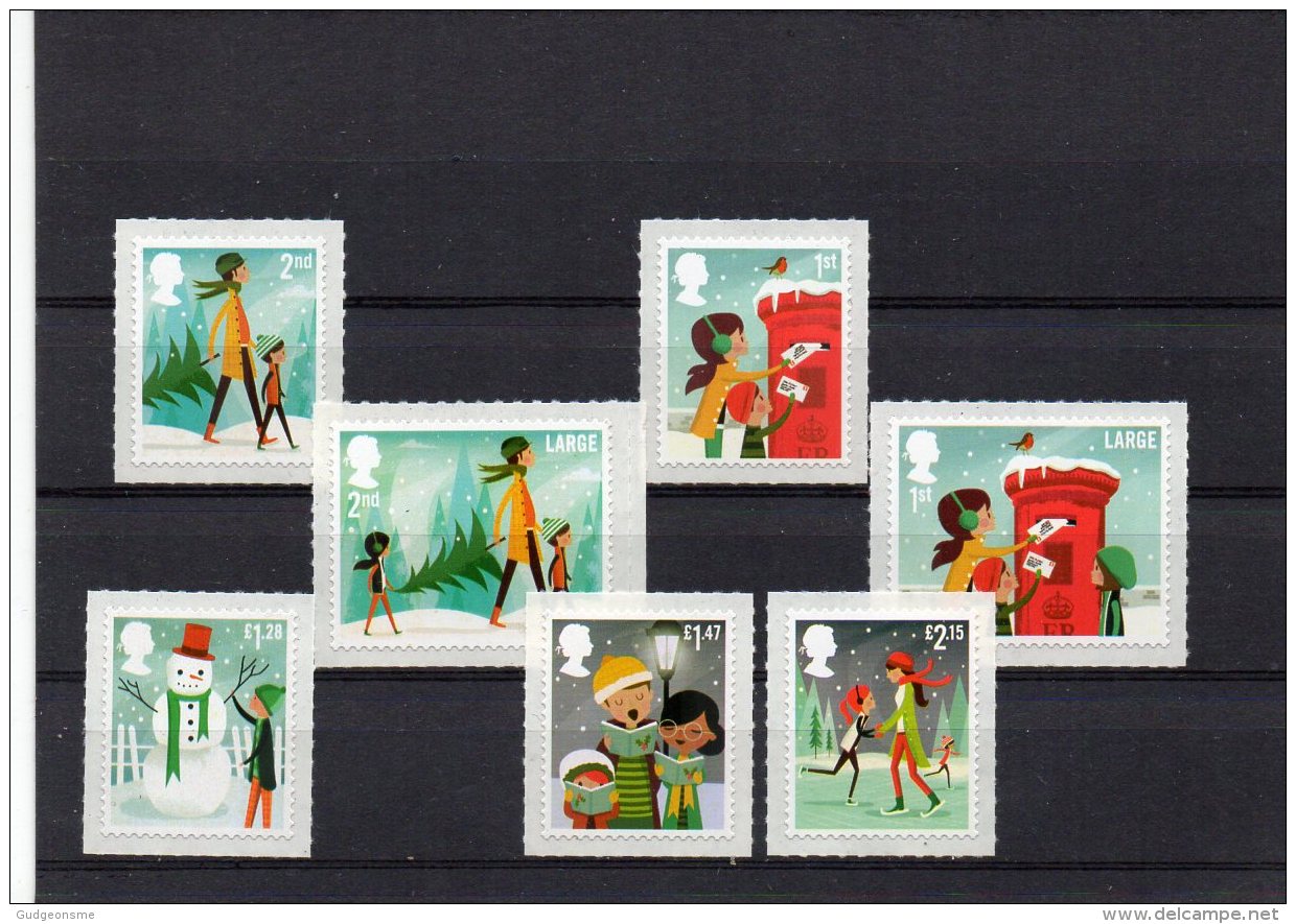 GB 2014 CHRISTMAS Set MNH - Unused Stamps