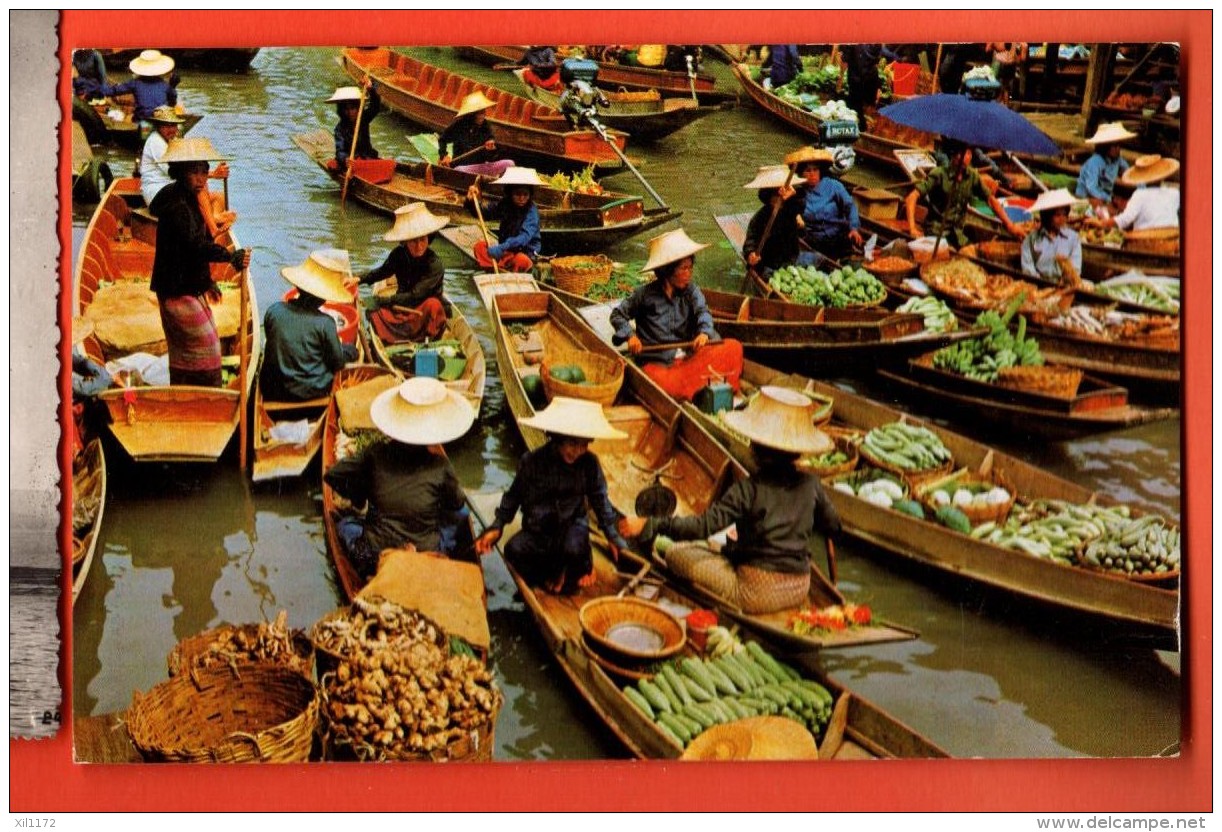 NEM-03 Floating Markets In The Rajburi Province. Used To Switzerland - Tailandia