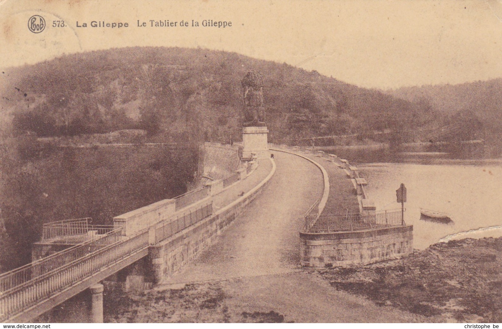 La Gileppe, La Tablier De La Gileppe (pk39383) - Gileppe (Stuwdam)